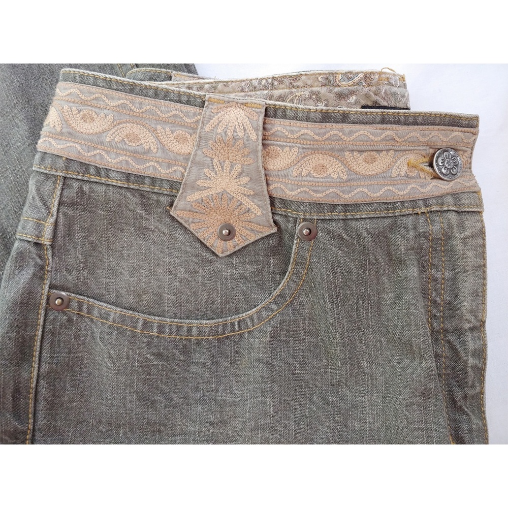 Vintage Designer WilliSmith Grey Jeans Wideleg SZ8